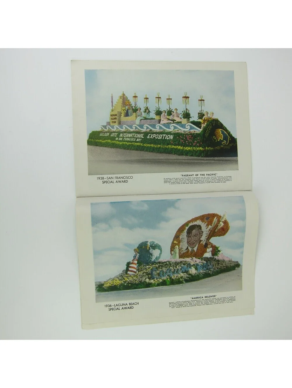 Pasadena Tournament Of Roses Magazine California Golden Jubilee 1939 Vintage